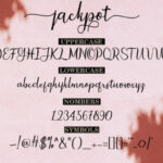 Jackpot Script Font Poster 6