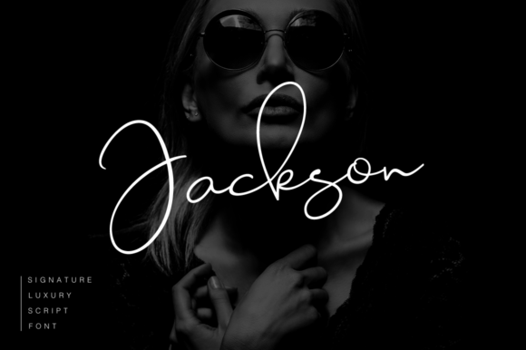 Jackson Font Poster 1