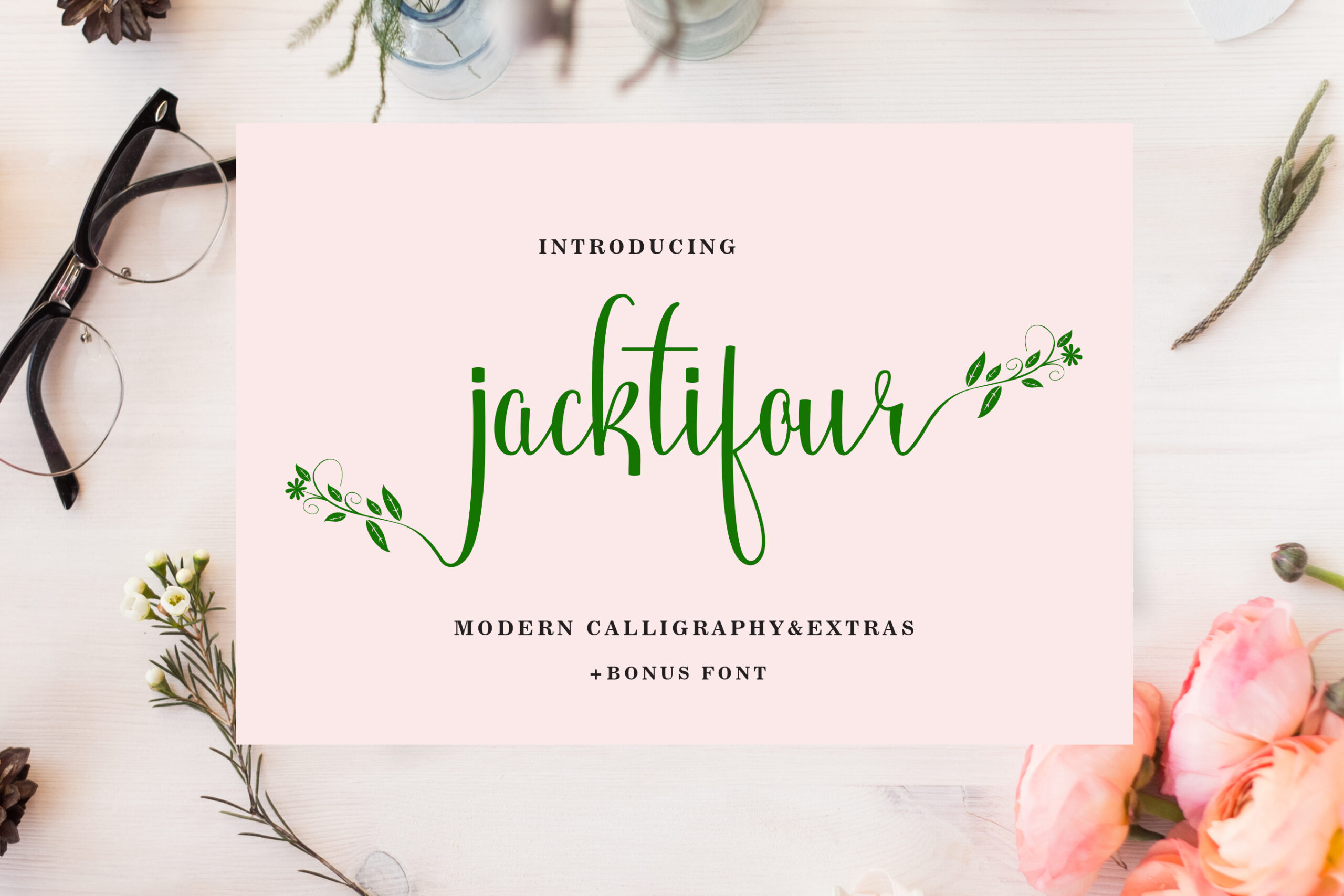 Jacktifour Font Poster 1