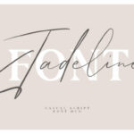 Jadeline Script Font Poster 1