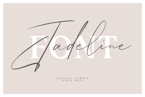 Jadeline Script Font Poster 1