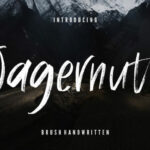 Jagernutt Font Poster 1