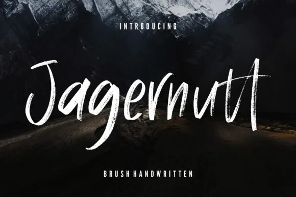 Jagernutt Font Jagernutt Font Poster 1