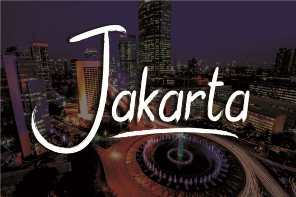 Jakarta Font Poster 1