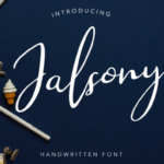 Jalsony Font Poster 1