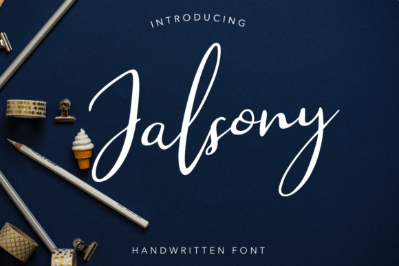 Jalsony Font Poster 1