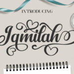 Jamilah Script Font Poster 1