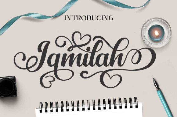 Jamilah Script Font Poster 1