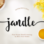 Jandle Font Poster 1