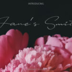 Janes Smith Font Poster 8