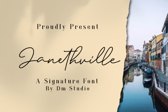 Janethville Font