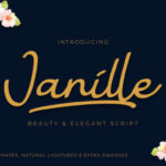 Janille Font Poster 1