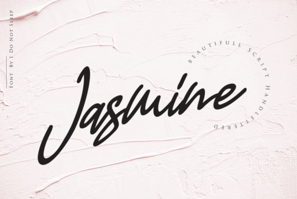 Jasmine Font Poster 1