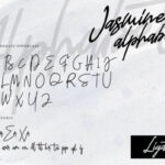 Jasmine Font Poster 12