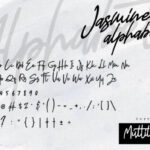 Jasmine Font Poster 13