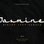 Jasmine Script Font Poster 1