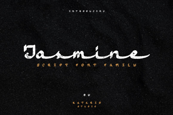 Jasmine Script Font Poster 1
