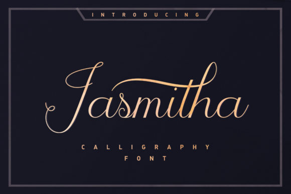Jasmitha Script Font Poster 1