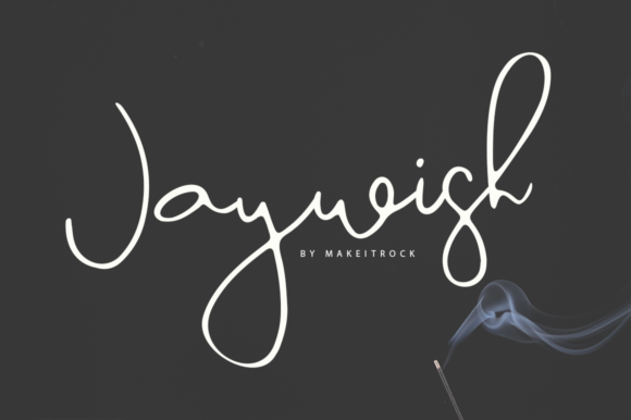 Jaywish Font Poster 1