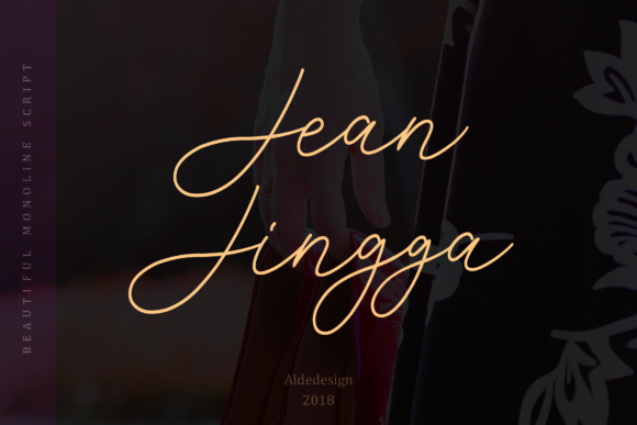 Jean Jingga Font Poster 1