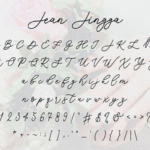 Jean Jingga Font Poster 9