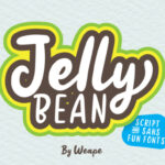 Jelly Bean Font Poster 1