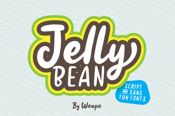 Jelly Bean Font Poster 1