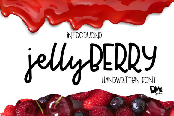 Jelly Berry Font Poster 1