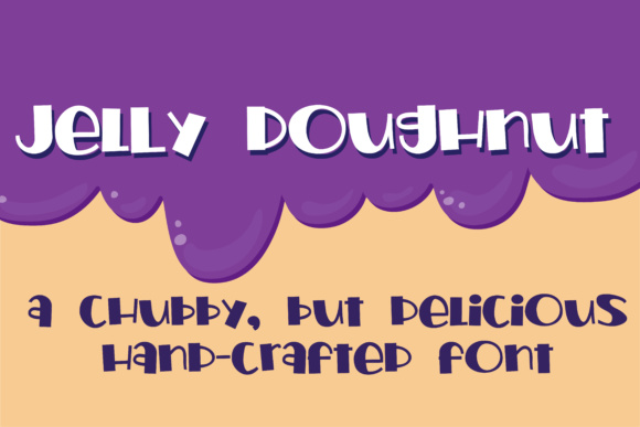 Jelly Doughnut Font Poster 1