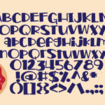 Jelly Doughnut Font Poster 2