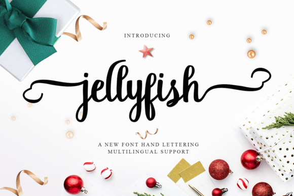 Jellyfish Font Poster 1