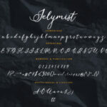 Jelymist Font Poster 7