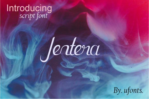 Jentera Font Poster 1