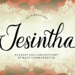 Jesintha Font Poster 1