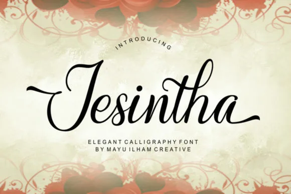 Jesintha Font Jesintha Font Poster 1