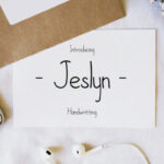 Jeslyn Font Poster 1