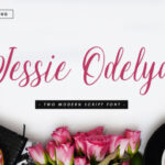 Jessie Odelya Font Poster 1