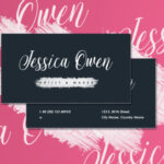 Jessie Odelya Font Poster 6