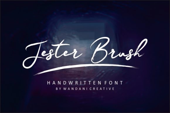 Jester Brush Font Poster 1