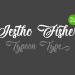 Jestho Fisher Font Poster 1