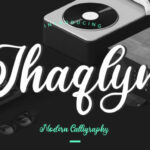 Jhaqlyn Font Poster 1