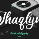 Jhaqlyn Font Poster 1