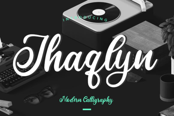 Jhaqlyn Font Poster 1