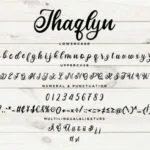 Jhaqlyn Font Poster 7
