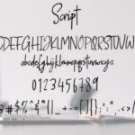 Jherry Jill Font Poster 9