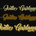 Jodie Garland Script Font Poster 5