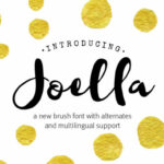 Joella Font Poster 1