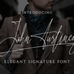 John Austiney Font Poster 1