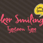 Joker Smiling Font Poster 1