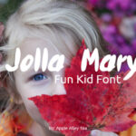 Jolla Mary Font Poster 1